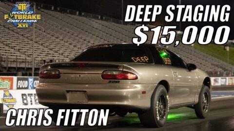 How Chris Fitton won $15,000 Deep Staging at the 2022 World Footbrake Challenge | Bracket Racing