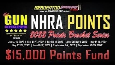 LIVE: Drag Racing - STEVE BECKER MEMORIAL NHRA (Day 2) @ Bradenton Motorsports Park  5.28.22