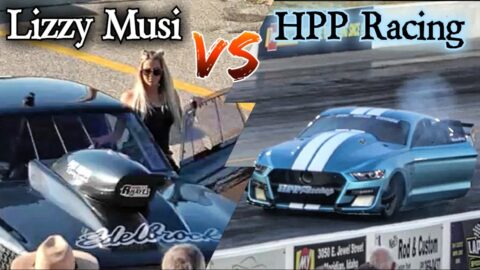Lizzy Musi vs HPP Racing Turbo Shelby GT500!!