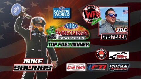 Mike Salinas - NHRA Arizona Nationals Top Fuel Winner - 3/3/2022