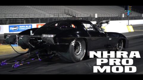 NHRA Pro Mod Testing