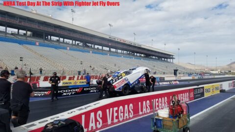 NHRA Test Day with USAF Maneuvers