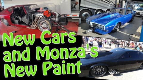 New Cars at NPK Street Outlaws No Prep Kings 2022 and Monza's New Paint Drag Racing Kye Kelley
