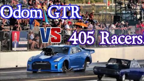 Odom Racing GTR vs 405 Racers!