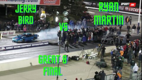 Street outlaws No prep Kings- Summit Motorsports Park, OH: Ryan Martin Vs Jerry Bird (great 8 final)