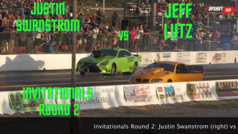 Street outlaws No prep kings Tucson Arizona: Justin Swanstrom vs Jeff Lutz (Invitationals R2)