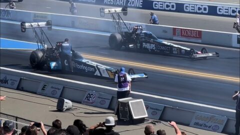 TOP FUEL DRAGSTER RACING DENSO NHRA SONOMA NATIONALS JULY 23 2022 SONOMA CALIFORNIA