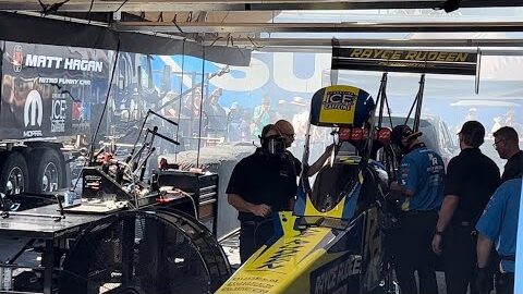 TOP FUEL DRAGSTER TUNING WARM UP NHRA SONOMA NATIONALS