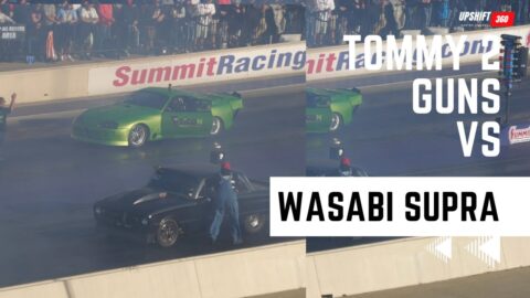 Tommy 2 guns vs wasabi supra- No prep kings 5 small tire; summit Motorsport park