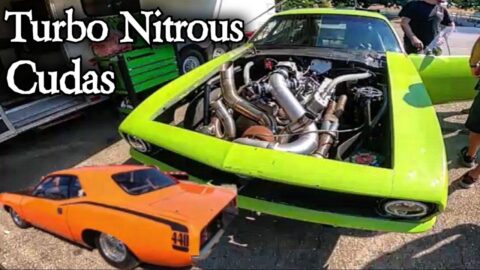 Turbo Nitrous Barracuda & Small Tire!!