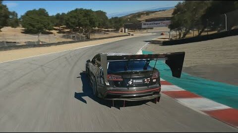 UP Tesla Model S-APEX Plaid Race Car Shakedown at Laguna Seca Ahead of Pikes Peak 2022 Run