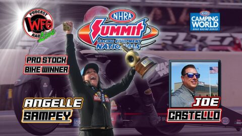 Angelle Sampey wins her 46th Pro Stock Motorcycle race at the Summit Racing Equipment NHRA Nationals