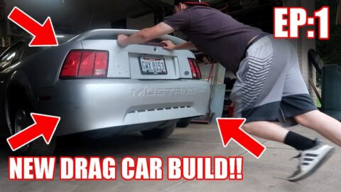 BUILDING MY FIRST DRAG CAR!! (EP1: GUTTING OUT THE INTERIOR!!)