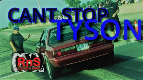 CANT STOP TYSON   THIS KID IS ON FIRE #mustang #foxbody #streetoutlaws