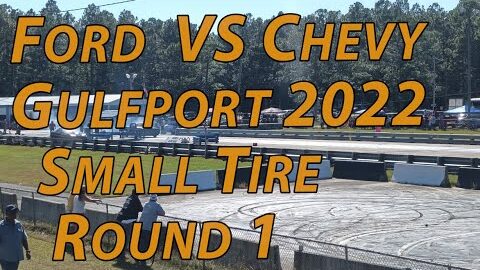 Ford VS Chevy 2022 Small Tire Round 1 Street outlaws Todd Spiers no prep racing npk