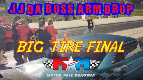 JJ da Boss at Motor Mile Dragway - Big Tire Final