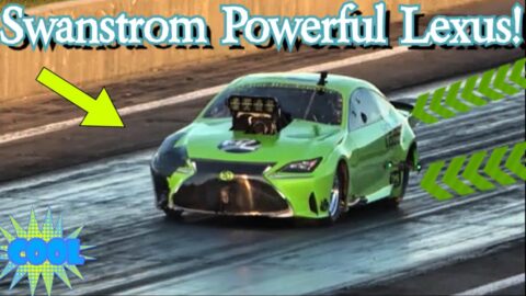 Justin Swanstrom's Powerful Supercharged Lexus!!