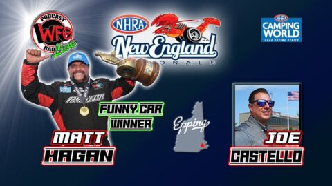 Matt Hagan - Funny Car Winner - NHRA New England Nationals 6/15/2022