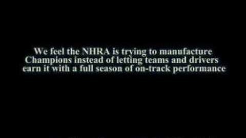 NHRA Season's Points Championship