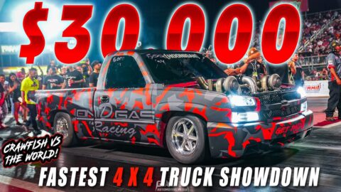 ON D GAS $30,000 FASTEST 4X4 TRUCK SHOWDOWN! October Truck Madness 2022 - CRAWFISH VS THE WORLD