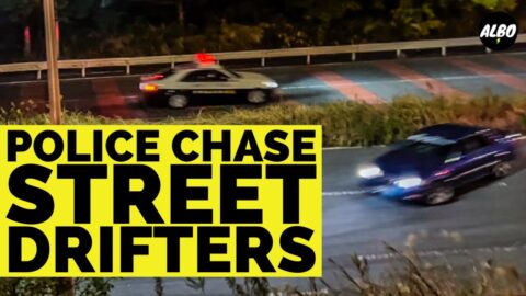 Real Life Tokyo Drift: Japanese Street Drifters Outrun The Police In Wild Chase