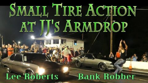 Small Tire Action JJ Da Boss Memphis Street Outlaws MSO 2022 No Prep Drag Racing Tricia Wayne NPK