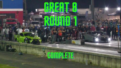 Street outlaws No prep kings 5: Rockingham Dragway- Great 8 round 1