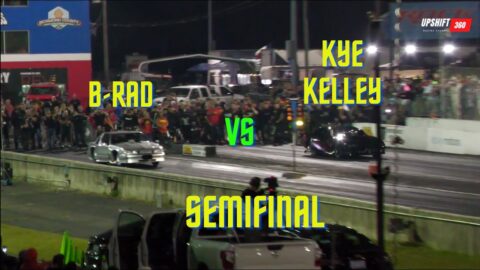 Street outlaws No prep kings Rockingham Dragway: Kye Kelley Vs B-Rad (semifinal)
