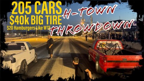 THA HITMAN RACING PT. 5 H-TOWN HALLOWEEN THROWDOWN!!! TRICK OR STREET 4.0 205 CARS, $40k BIG TIRE!!
