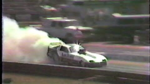 Top ALcohol Funny Cars 1983 NHRA INDY U.S. Nationals Qualifying Round 3