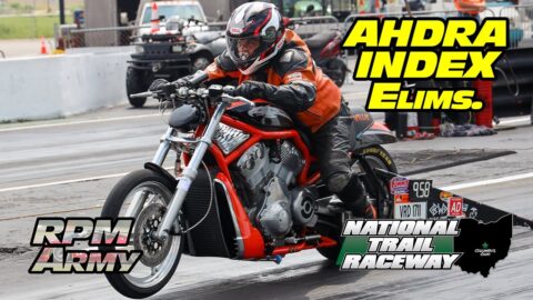 9 Second Index Eliminations All Harley Drag Racing National Trail Raceway