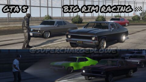 BIG RIM DRAG RACING (NOVA SS) - GTA 5