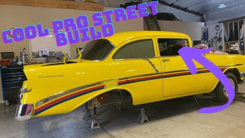 COOL PRO STREET 56 CHEVY BUILD!!!