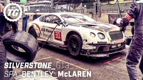 Chris Harris at The Races: Bentley Continental GT3 & McLaren 650S GT3 | Top Gear