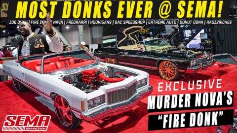 DONKMASTER's First time Seeing MURDER NOVA's DONK gets INTENSE  -  Reviewing EVERY DONK AT SEMA 2022