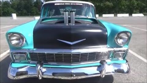 FUEL INJECTED 1956 Chevy Pro Street Drag Car Dreamgoatinc Hot Rod Customs and Classic Cars