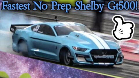 Fastest Shelby GT500 in No Prep!!