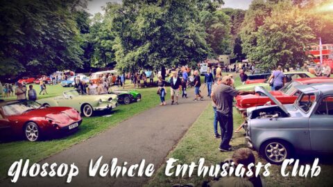 Glossop Vehicle Enthusiasts Club Car Show Walkthrough Classic and Performance Car Show 2022