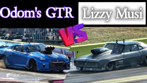 Lizzy Musi vs Odom's GTR!!