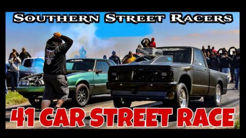 SSR SOUTHERN STREET RACERS 41 CAR STREET RACE / CASHDAYS