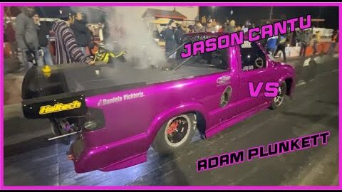 STREET OUTLAW JASON CANTU VS ADAM PLUNKETT @ GAMBLER'S BALL FASTEST S-10 ON THE PLANET #STREETOUTLAW