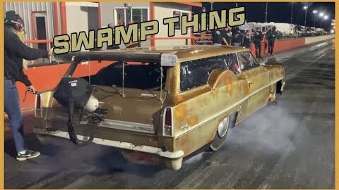 STREET OUTLAW SWAMP THING GETTING DIALED IN ON SMALL TIRES!! #swampthing #smalltire #gamblersball