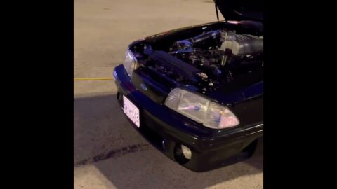 Something 'STRANGE'🤣 V3 Supercharged FOXBODY Mustang GT // Ontario Street Outlaws 🏁