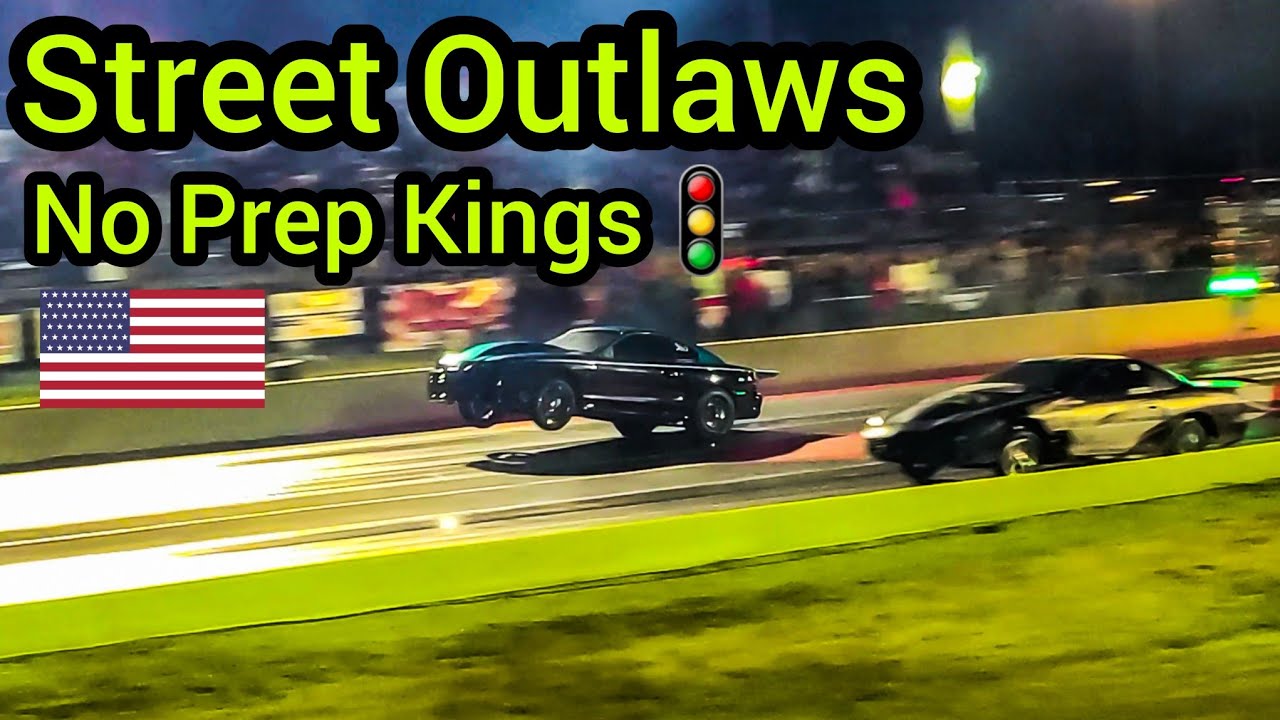 Street outlaws No prep kings Rockingham Dragway Murder nova vs David