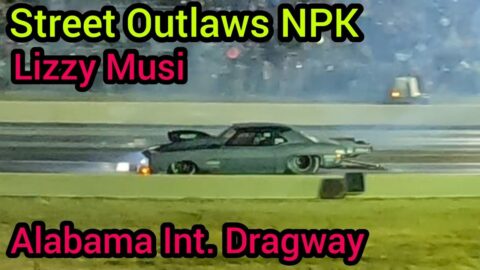 Street Outlaws No Prep Kings 21 OCT 2022 Alabama Int Dragway, Lizzy Musi
