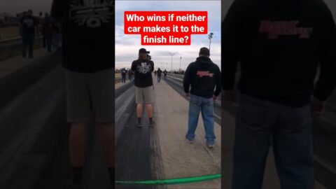 Street racing at Hinton Oklahoma - what happens when both cars break?