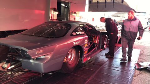 800+ Cubic Inch Mountain Motor Pro Stock Warm Up
