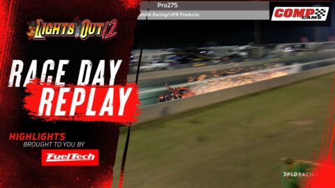 Big Crash in Q1 of Pro 275 at Lights Out 12 at SGMP