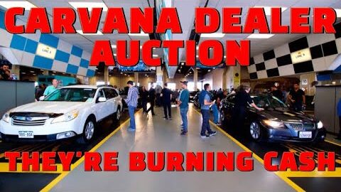 CARVANA Dealer Auction, They're Burning Cash! Day with Used Car Dealer