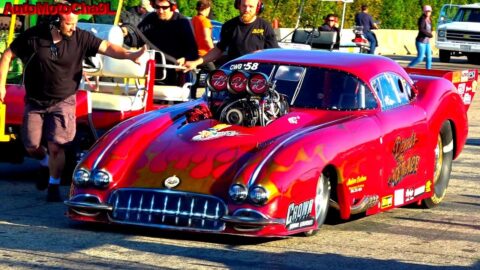 CHEVY CORVETTE PRO MOD SUPERCHARGED HEMI CHICAGO WISE GUYS RACING